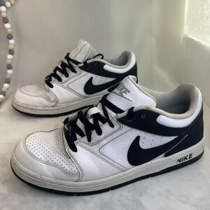 Nike Prestige IV 4 Shoes Men’s 10 White Black Low Lace Up Sneakers 488428-120